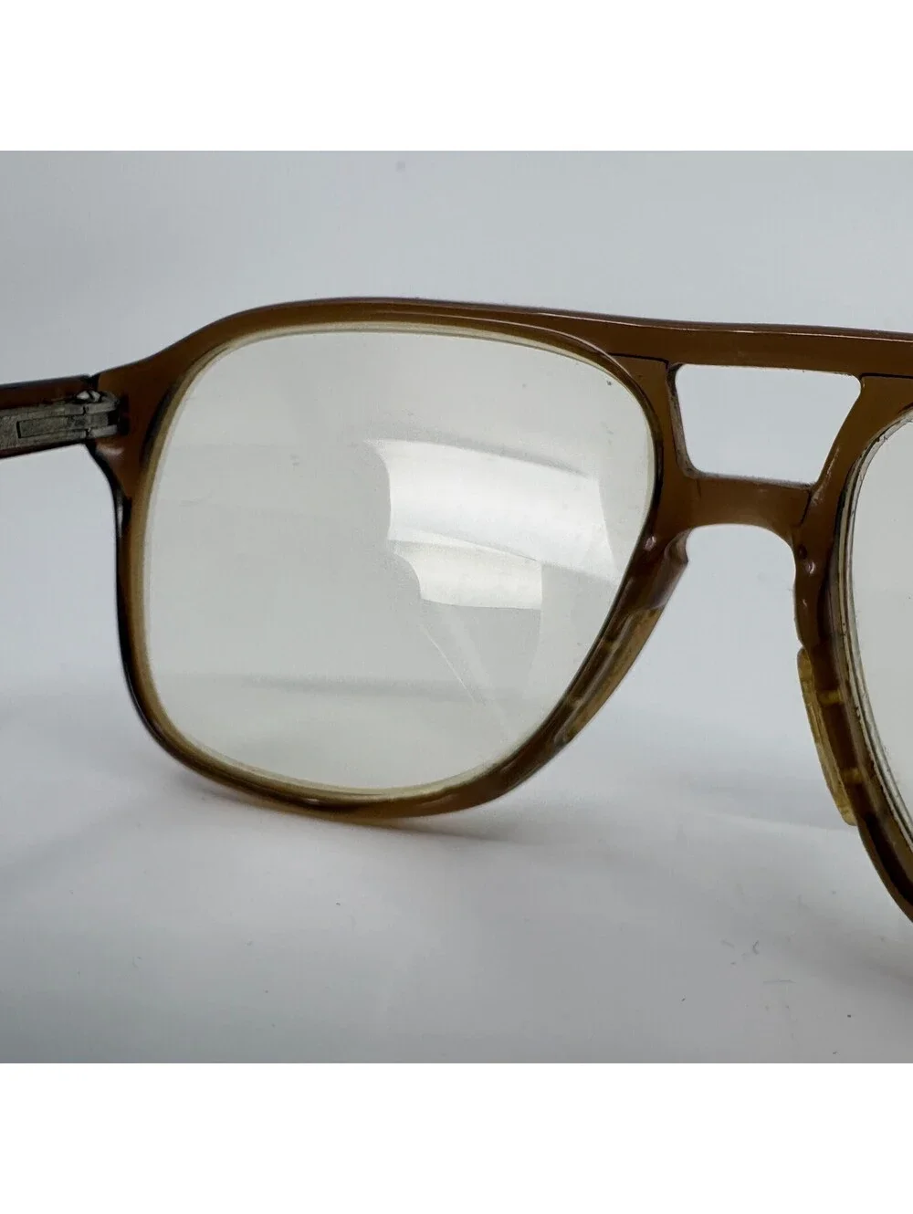 Stetson 39N Brown Hue Eyeglasses Frame Only 58-16 145mm China Vintage